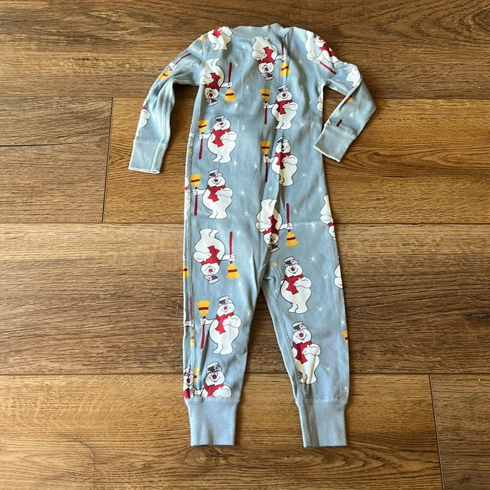 NEW Hanna Andersson Frosty the Snowman Sleeper Organic Cotton Holiday Size18-24m